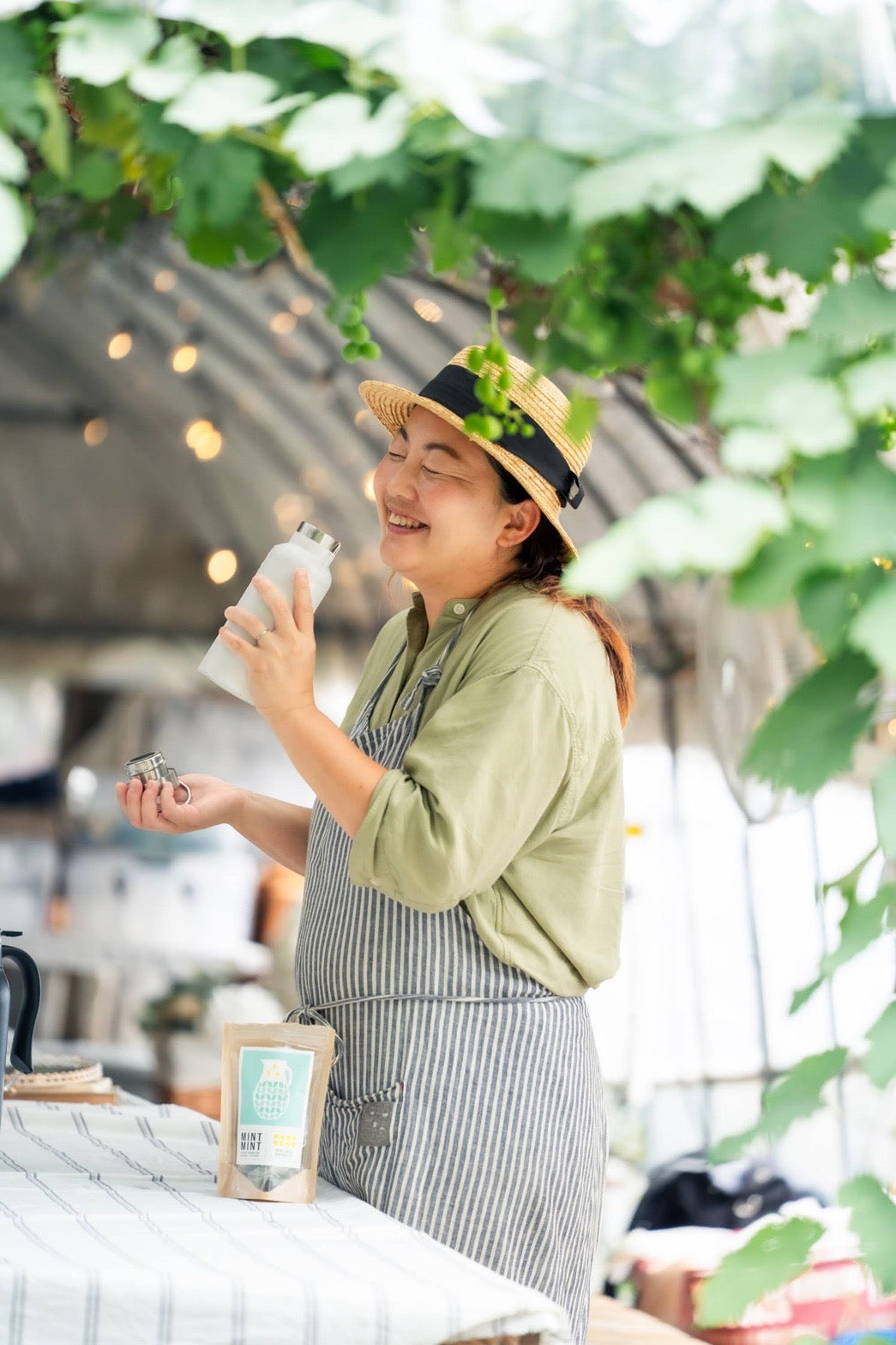 #0946.J1 ヒロコのハーブガーデン:茨城県古河村産ベルガモットミントドライハーブティー