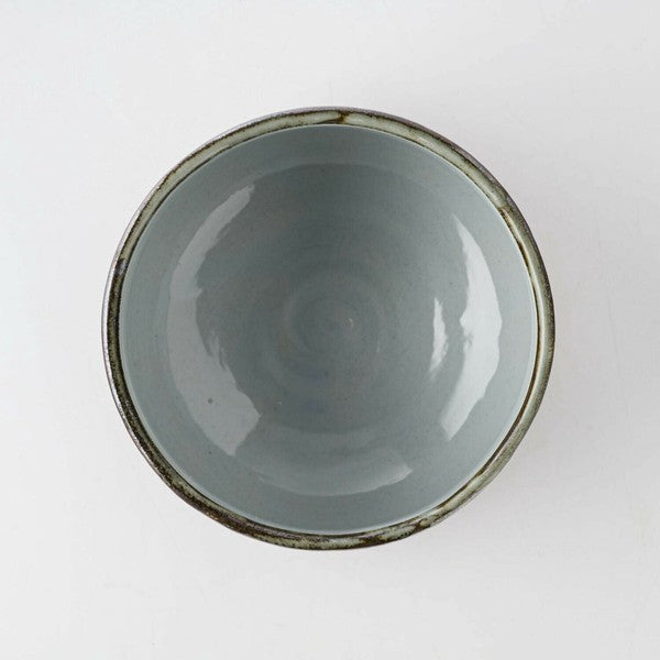 Aranami Waves Pattern Matcha Bowl in Wooden Gift Box