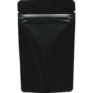 11415 Black plastic stand-up bag