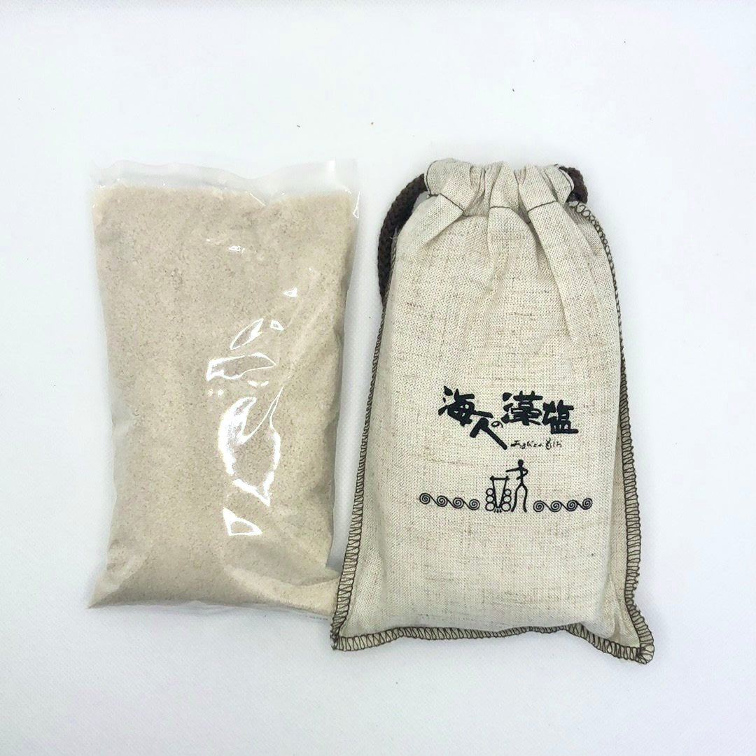 Amabito no Moshio Gourmet Seaweed Salt with Gift Bag by Kamagari Bussan - yumenet.live
