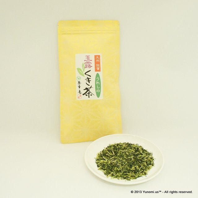 Chakouan H861: 2022 Ureshino Green Tea Gyokuro Kukicha 嬉野玉露くき茶(白折)80g - yumenet.live