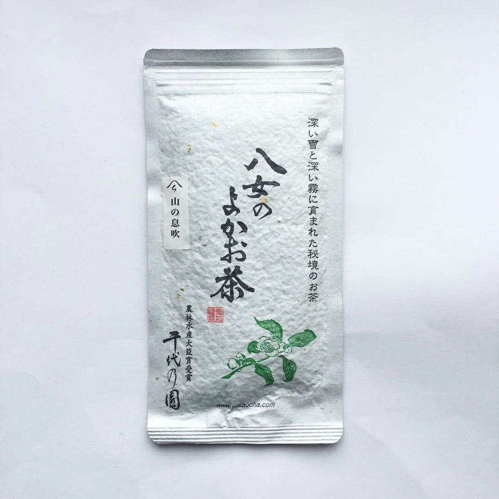 #0254.F2 Chiyonoen Tea Garden: 2026 Mountain-Grown Single Cultivar Sencha, Yama no Ibuki 山の息吹 (Naturally Grown)