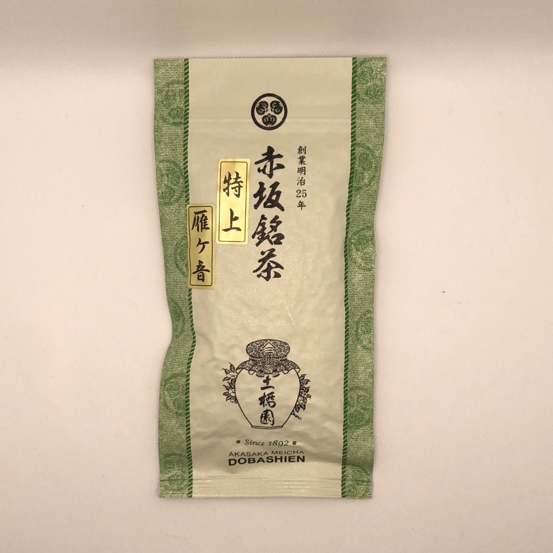 Dobashien Tea #14: Kakegawa Series: Shizuoka Karigane, Leaf Stems Green Tea 100g 特上雁ケ音 - yumenet.live