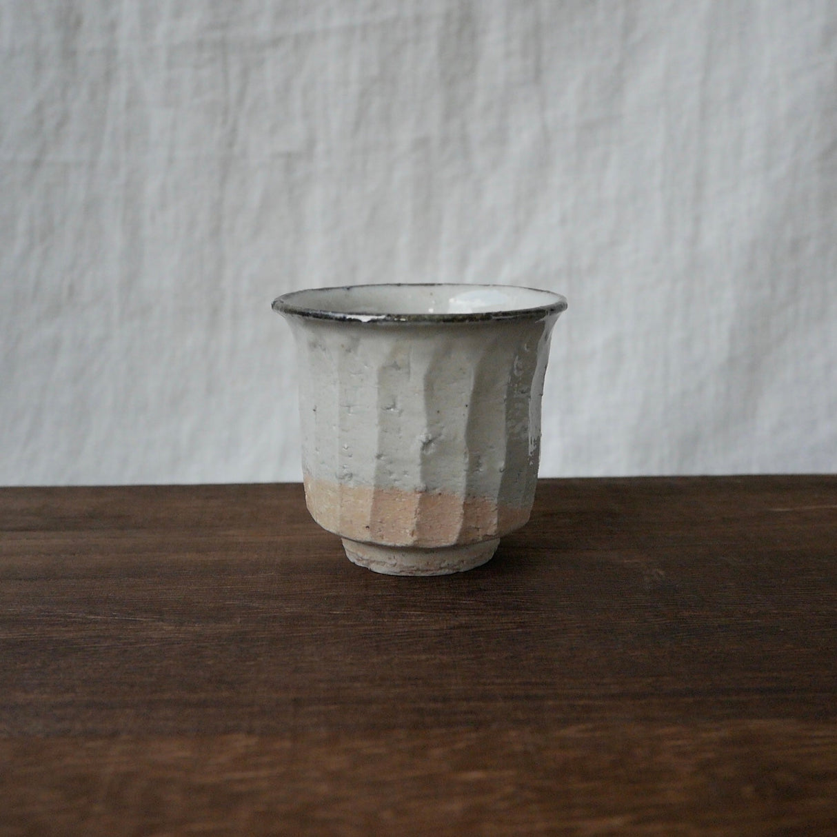 Gotanbayashi Kama: Karatsuyaki Porcelain Yunomi Cup - yumenet.live