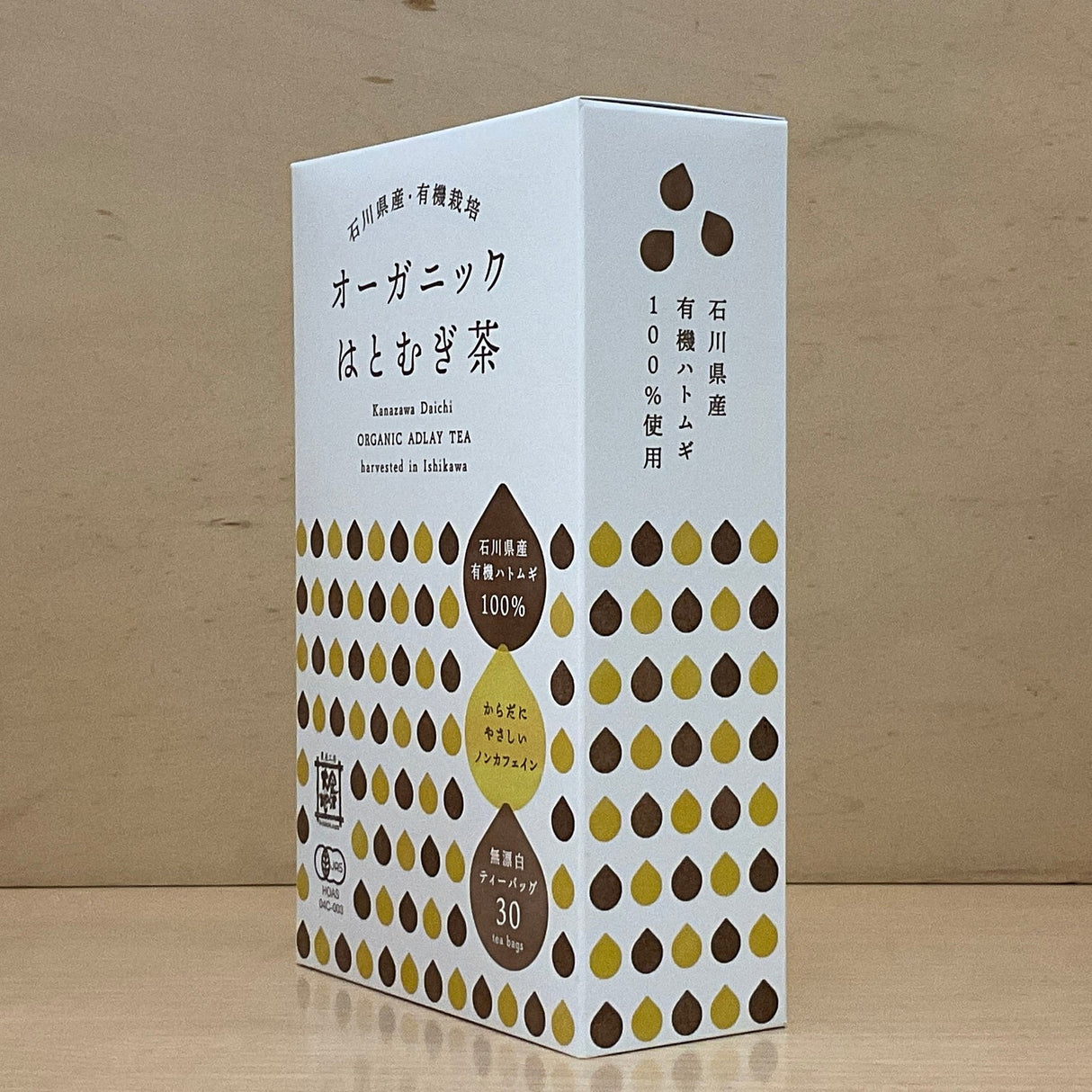 Kanazawa Daichi: Organic Hato Mugicha 有機はとむぎ茶 (3g x 30) - yumenet.live