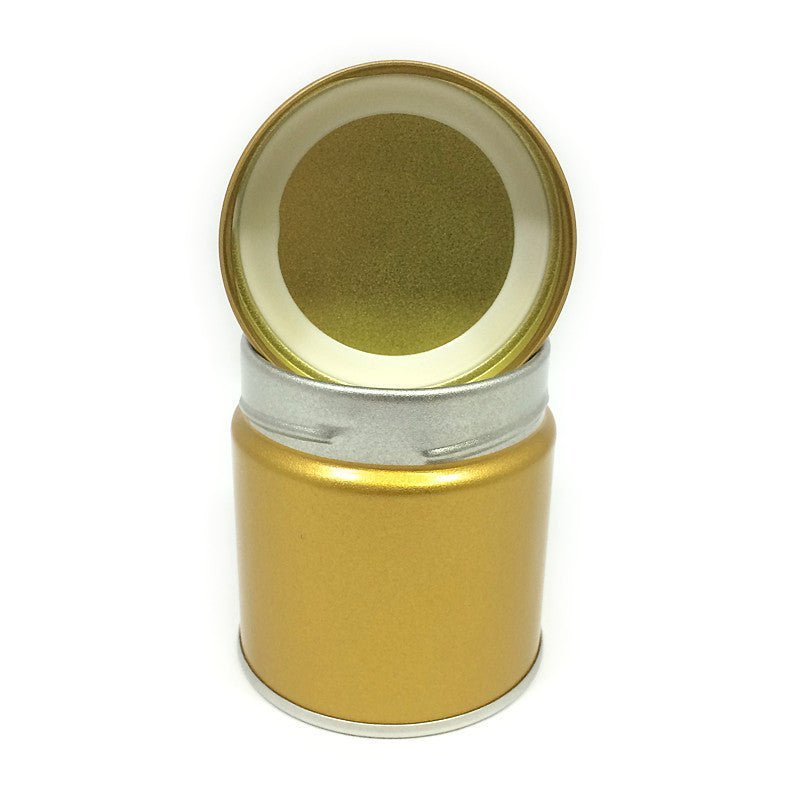 Matcha Tea Can, Gold Screw Top - yumenet.live