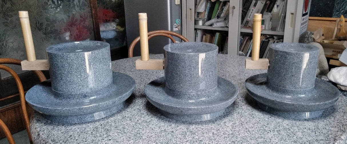 Oshima Stoneworks: Premium Matcha Stone Mill - yumenet.live