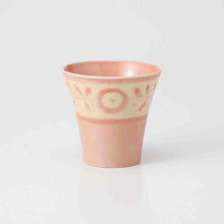 Saikai Ceramics: Gaeden, Tea Cup, Baby Pink - yumenet.live
