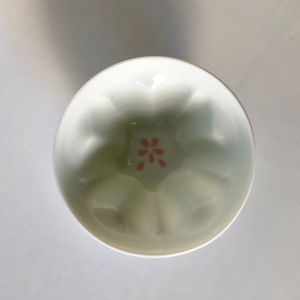 Sakura Shaped Porcelain Tea Cup - yumenet.live