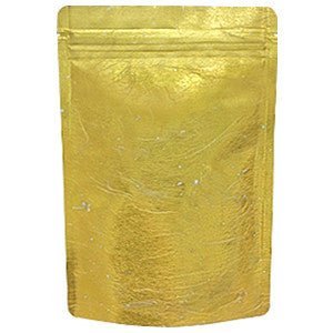 Seiwa: Resealable stand bag (gold Japanese washi paper, 6 sizes) - yumenet.live