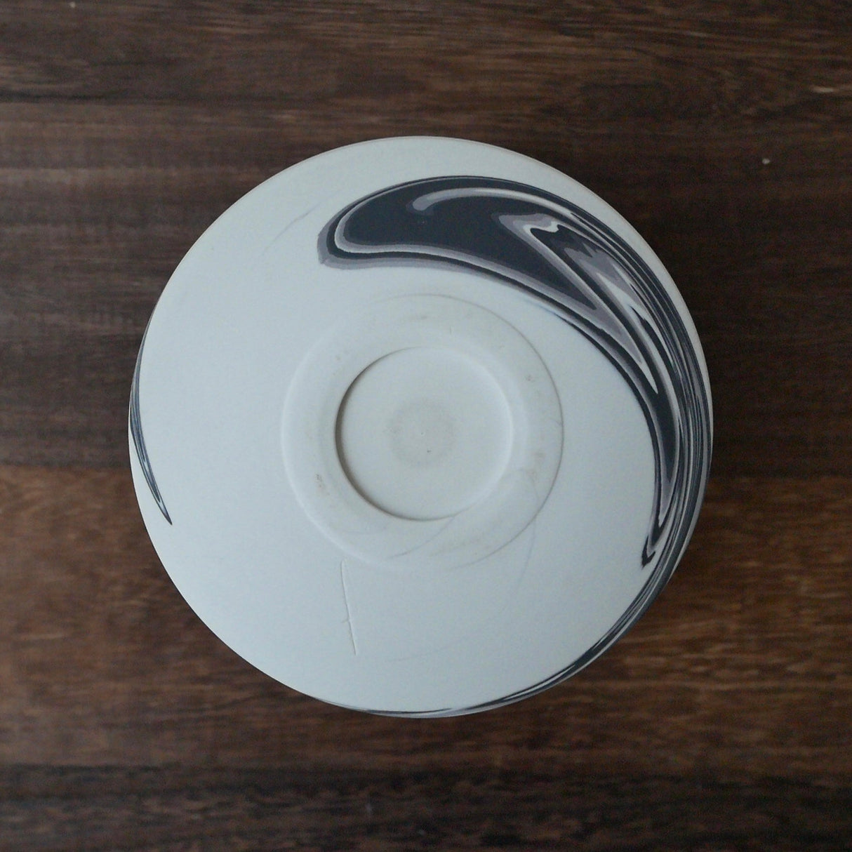 Shinro Yamamoto: Marble Porcelain Matcha Bowl 800 - yumenet.live