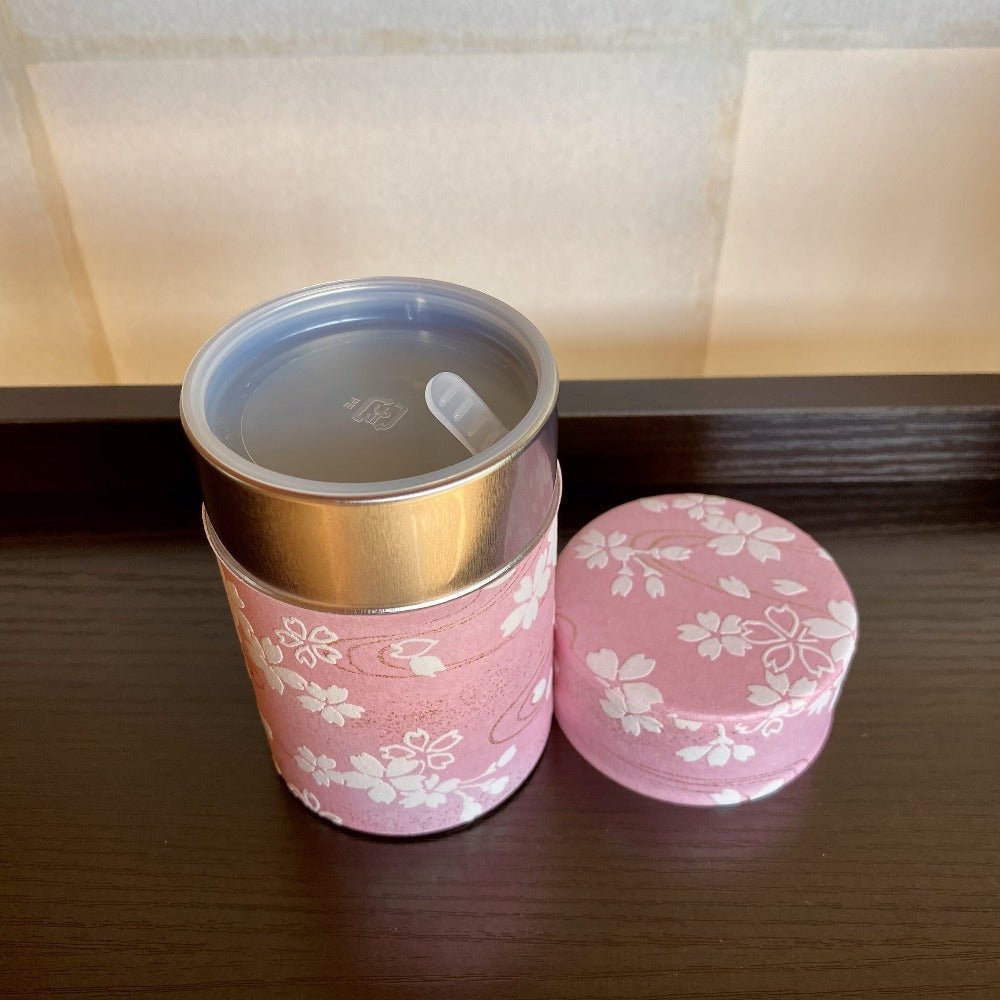Shizucan: Sakura Tea Canister - yumenet.live