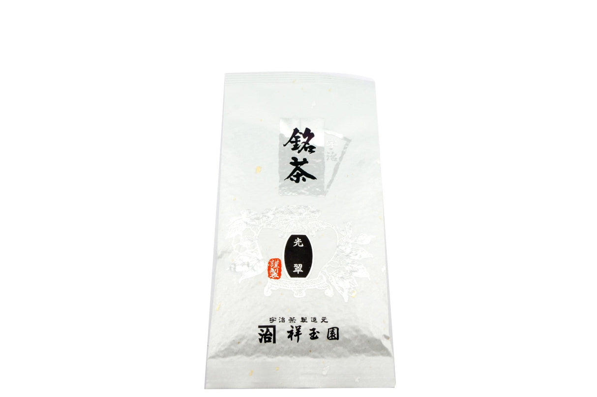 Shogyokuen: Gyokushin Mecha, Kousui 光翠 - Gyokuro Green Tea Leaf Tips - yumenet.live