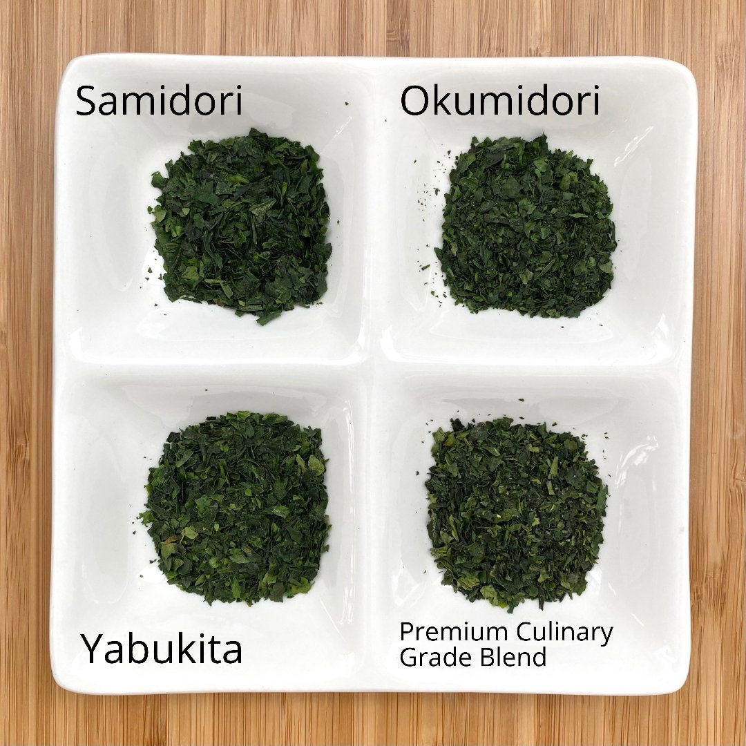 Shogyokuen: Tencha Green Tea Leaves, 4-level Sampler Set - yumenet.live