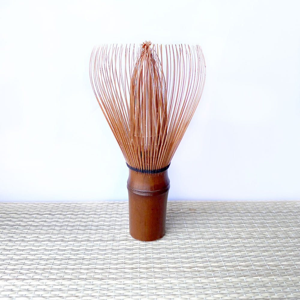 Suikaen Tanimura Yasuburo: Susudake Smoked Bamboo Shin Matcha Whisk 煤竹茶筌 真 - yumenet.live