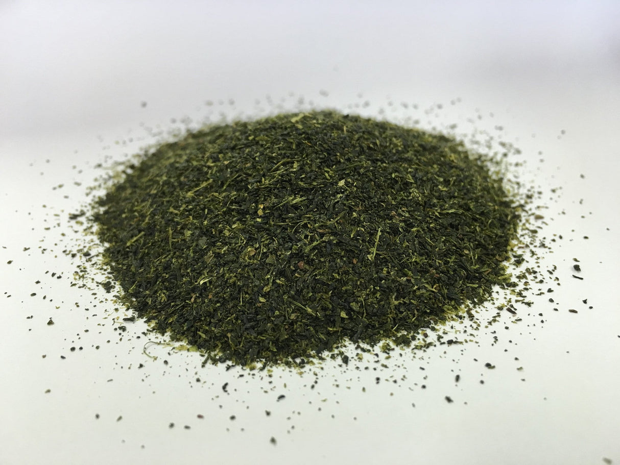 Takeo Tea Farm: Spring Konacha Green Tea, Ichiban (JAS certified organic) 一番粉茶 - yumenet.live
