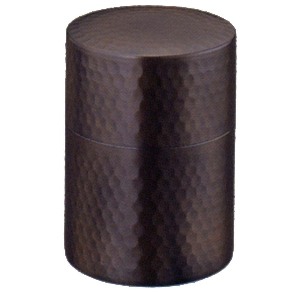 Tea Canister Hammer Tone Copper - yumenet.live