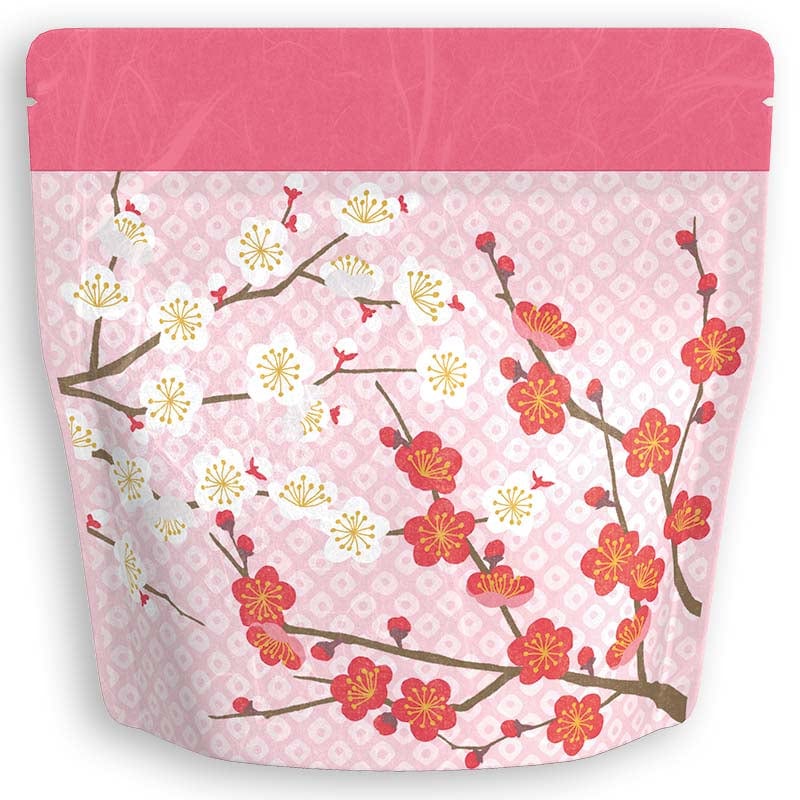 Yoshimura Pack 10100 Resealable Washi Paper Bag Japanese Plum うめ - yumenet.live