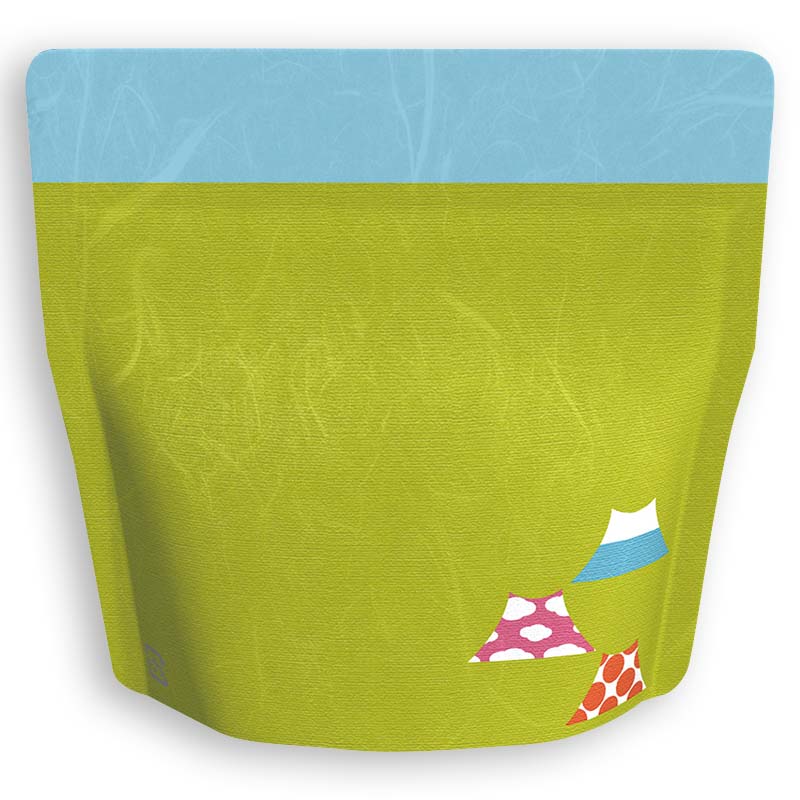 Yoshimura Pack 1332 Resealable Washi Paper Bag Fujisan 富士山 - yumenet.live