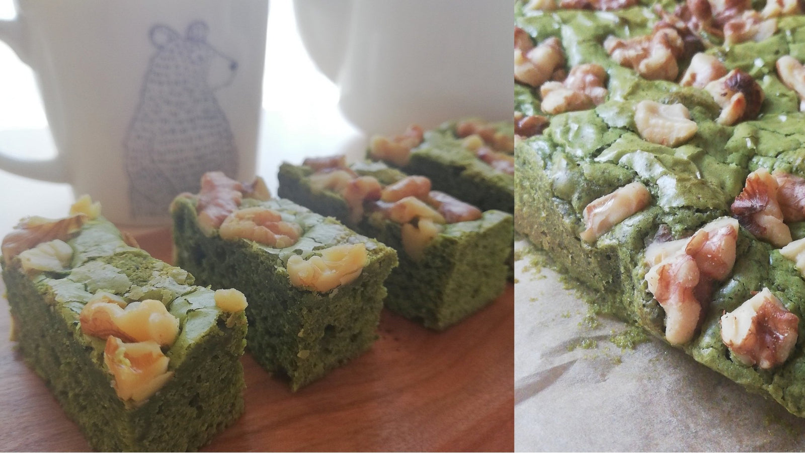 Enjoy the Rich Taste  - Matcha White Brownie Recipe - - yumenet.live