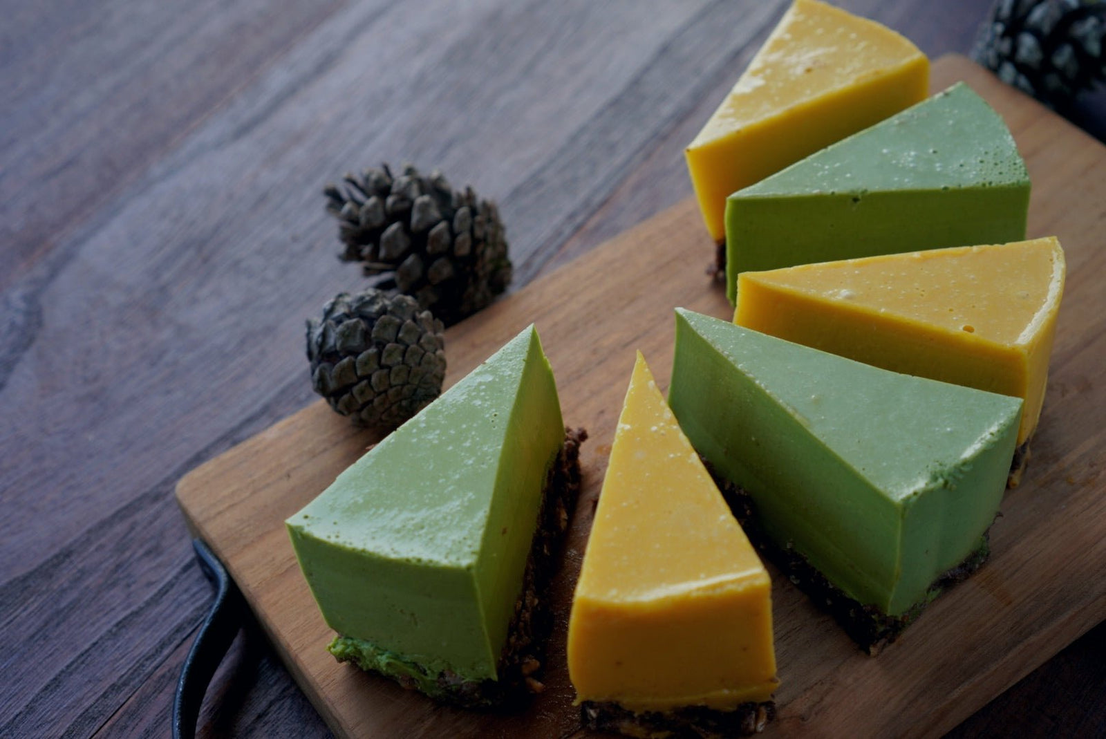 No-Bake Matcha & Pumpkin Tart Recipe - yumenet.live