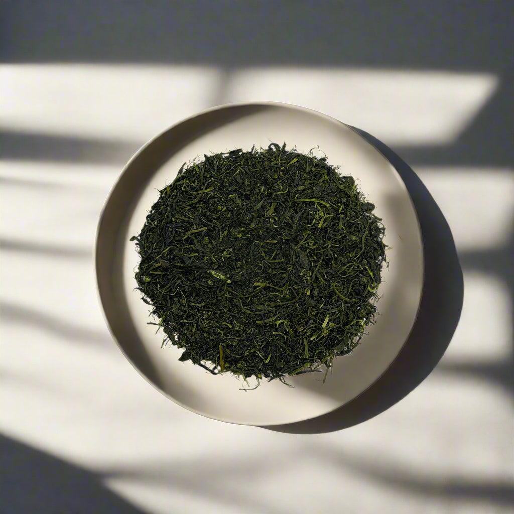 #0406.N2 Kikizu Tea Garden - Meiryoku Cultivar Fukamushi Tamaryokucha Green Tea from Sonogi, Nagasaki