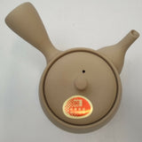 高助窯 (Y113) 高資陶苑：常滑急須 茶ポット 瓜形陶メッシュストレーナー 300ml