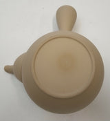 高助窯 (Y113) 高資陶苑：常滑急須 茶ポット 瓜形陶メッシュストレーナー 300ml
