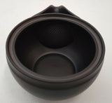 Takasuke Kiln (Y122) 高資陶苑: Tokoname Hohin Tea Pot, Black, Ceramic Mesh Strainer 160 ml