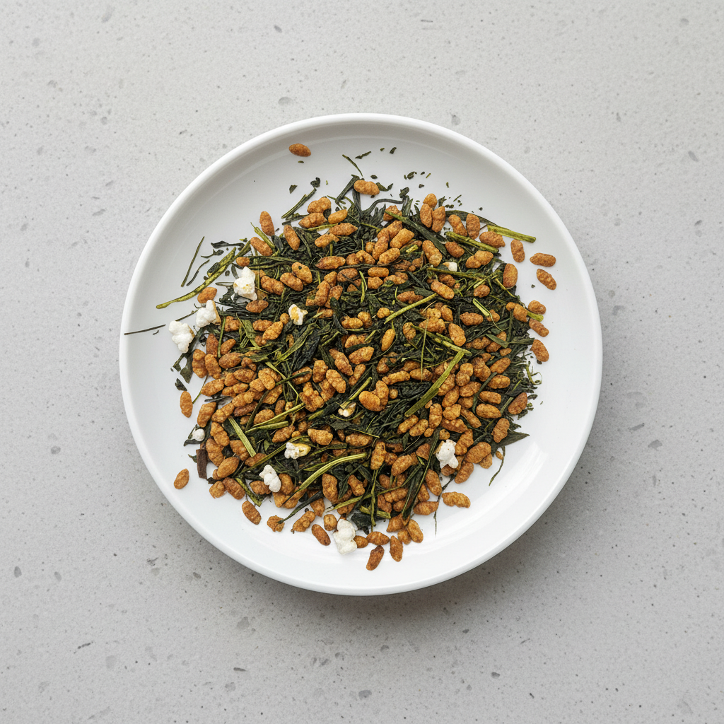 #0062.S5 NaturaliTea: 玄米茶、無農薬栽培 無農薬茶：玄米茶