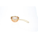 Three Snow: Stainless Steel Tea Strainer (Gold) 共柄茶こし