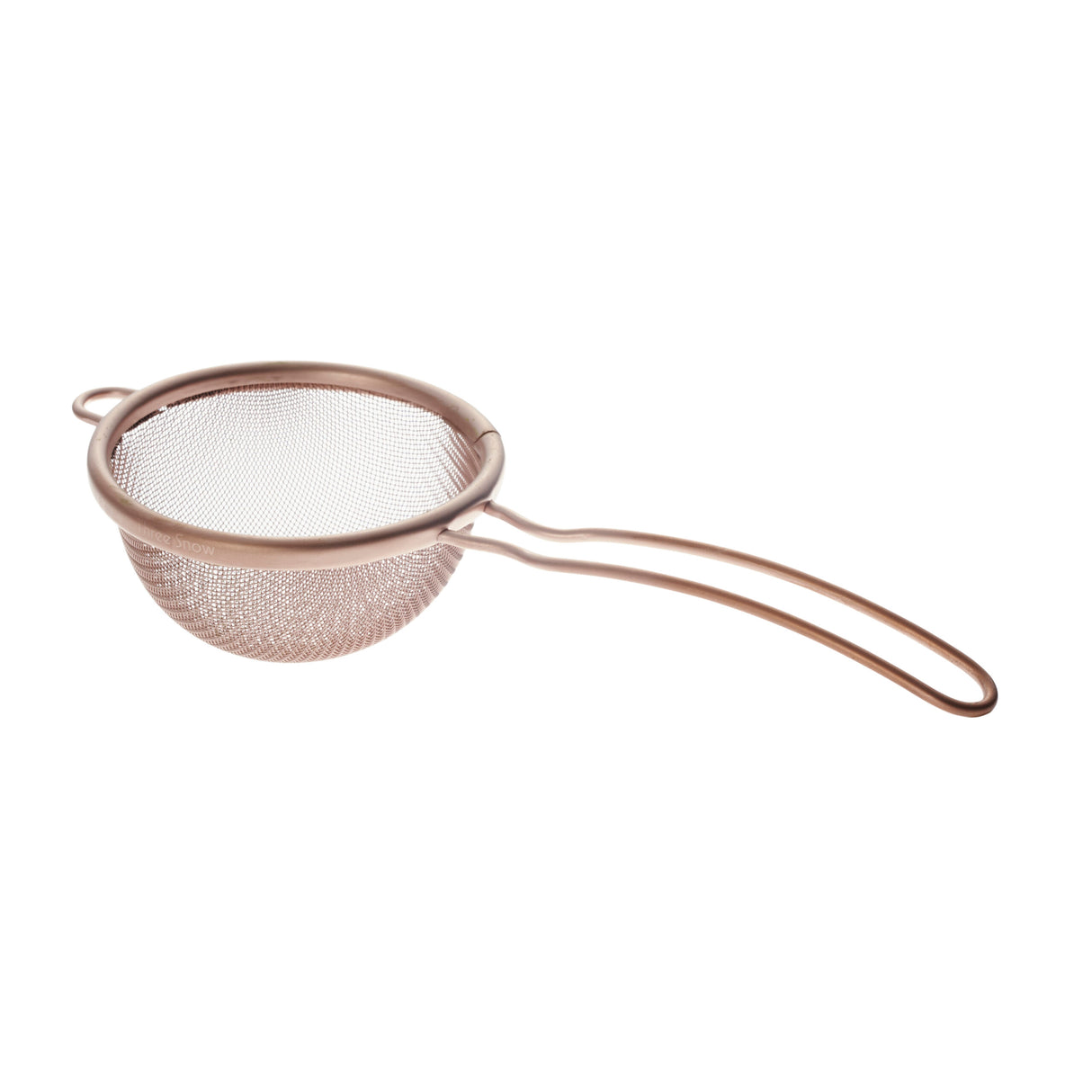 Three Snow: Matcha Chakoshi / Tea Strainer (Pink Gold - blackens as it ages)