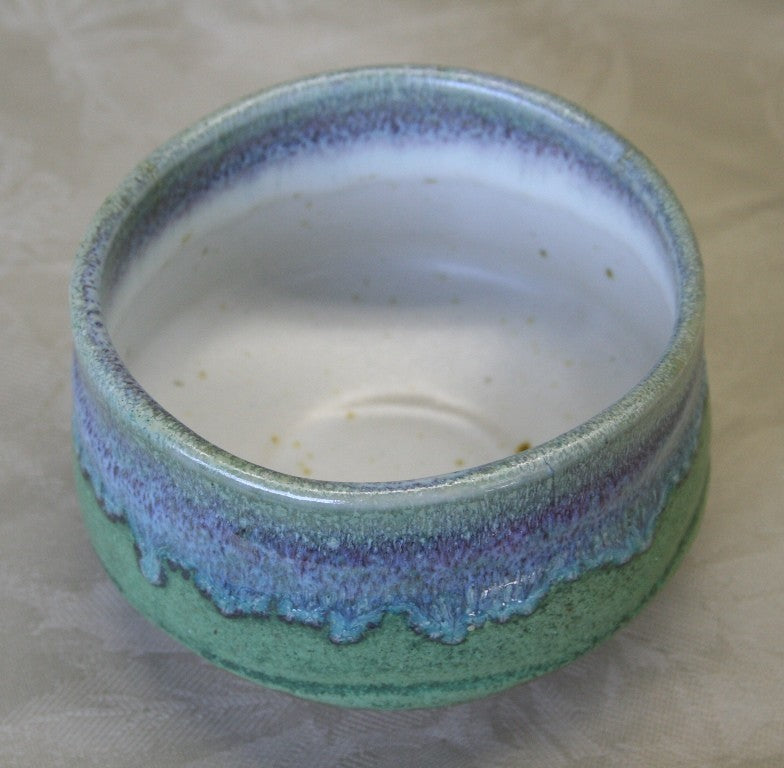 美濃焼 深海青抹茶茶碗 (丸音井口陶磁器)