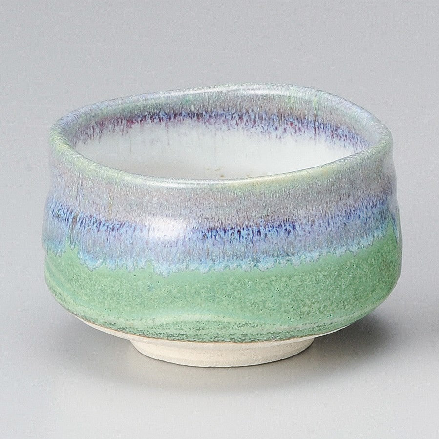 美濃焼 深海青抹茶茶碗 (丸音井口陶磁器)