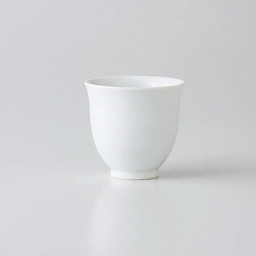 西海陶器：茶のプロが作る白磁の湯呑 冬湯呑 - 80ml