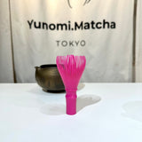 Resin Matcha Tea Whisk with holder (black/green/brown/beige/pink)