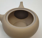鷹介窯 (Y111) 高資陶苑：常滑急須 茶ポット 菊丸陶メッシュざる 250ml
