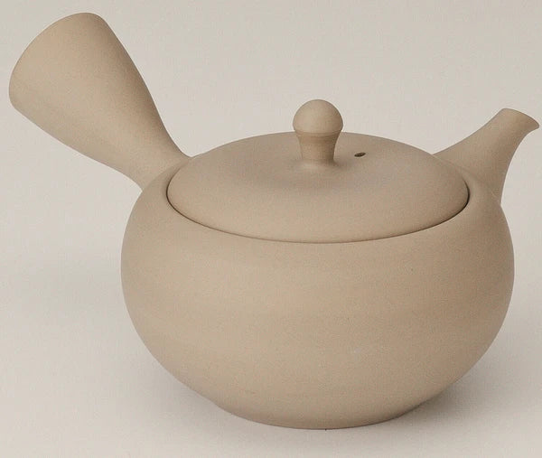 鷹介窯 (Y111) 高資陶苑：常滑急須 茶ポット 菊丸陶メッシュざる 250ml