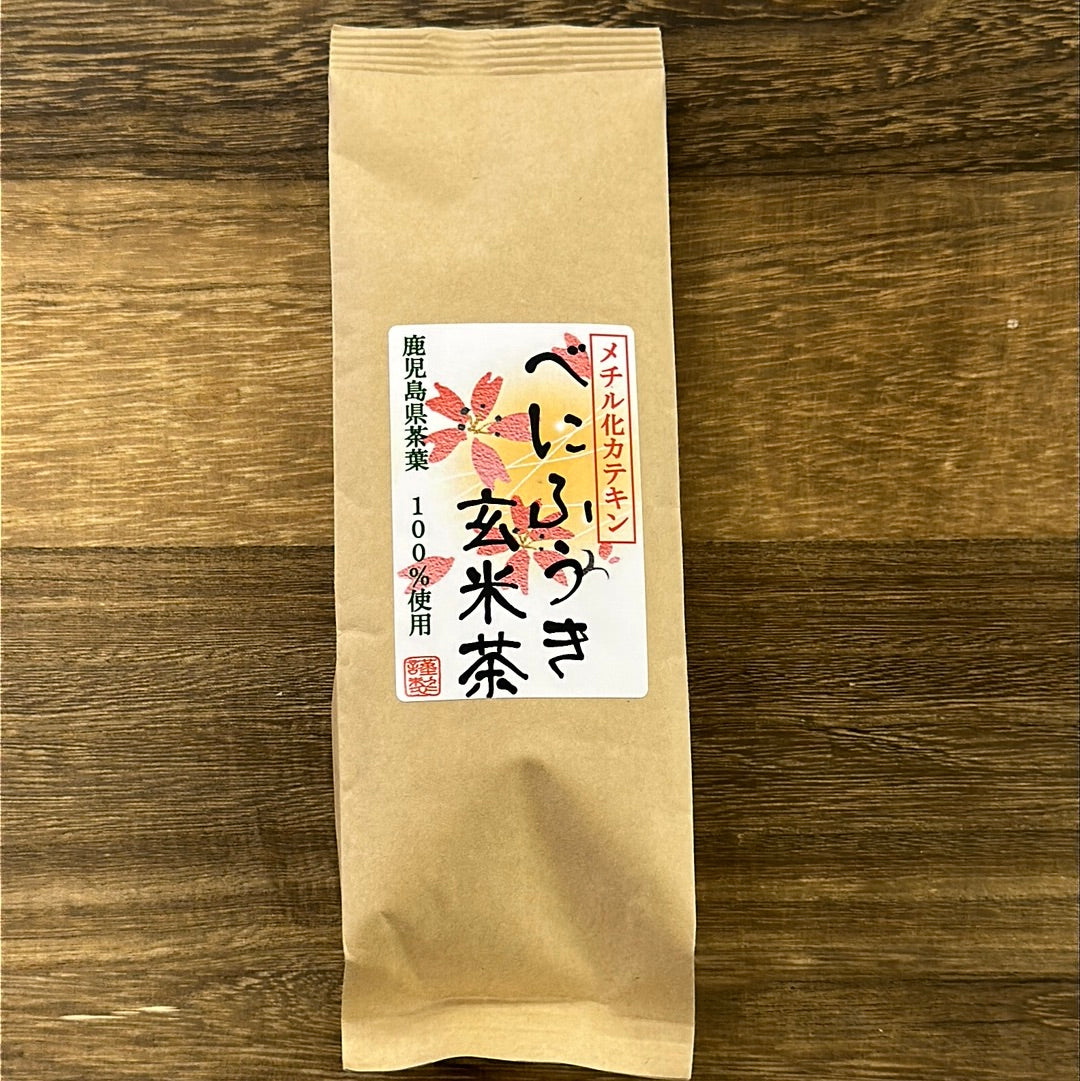 #0300.K2古市製茶：#15 べにふうき玄米茶 150g