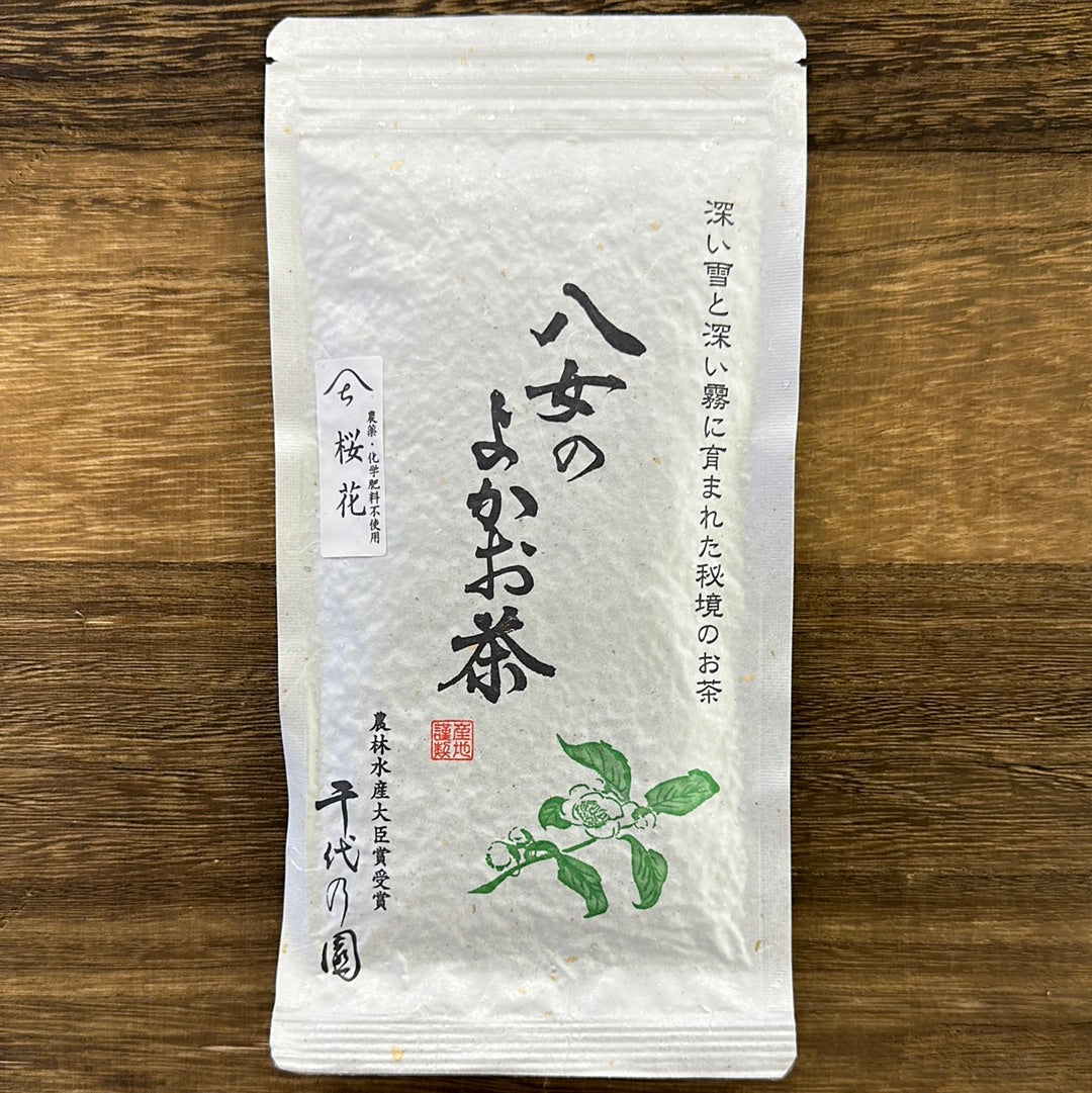#0262.F2 Chiyonoen Tea Garden: 2026 Mountain-Grown Sencha Green Tea Sakurabana 煎茶「桜花」 (Naturally Grown)