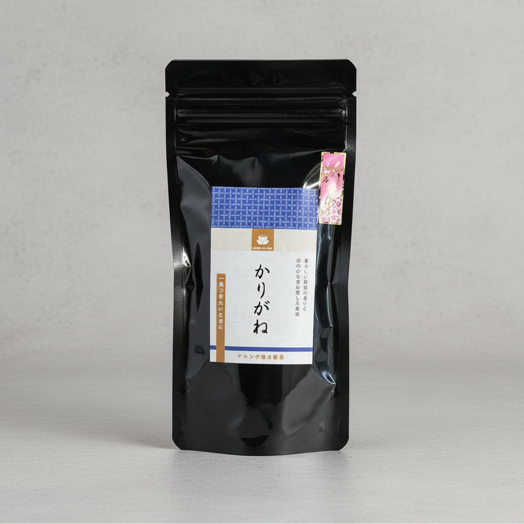 #0461.M1 丸繁清水茶園 三重かりがね産 かりがね葉茎緑茶