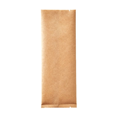 50661: Matcha Bags, Craft Brown Flat Bags for Samples (55x150 mm)