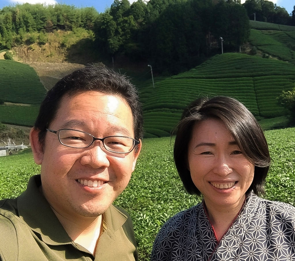 Ian and Teruko from Azuma Tea Garden photo by yumenet.live