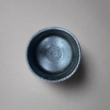 Seiangama: Handmade Mino-yaki Guinomi Cup 5 Piece Set with Wooden Box 手造り五様ぐい呑揃