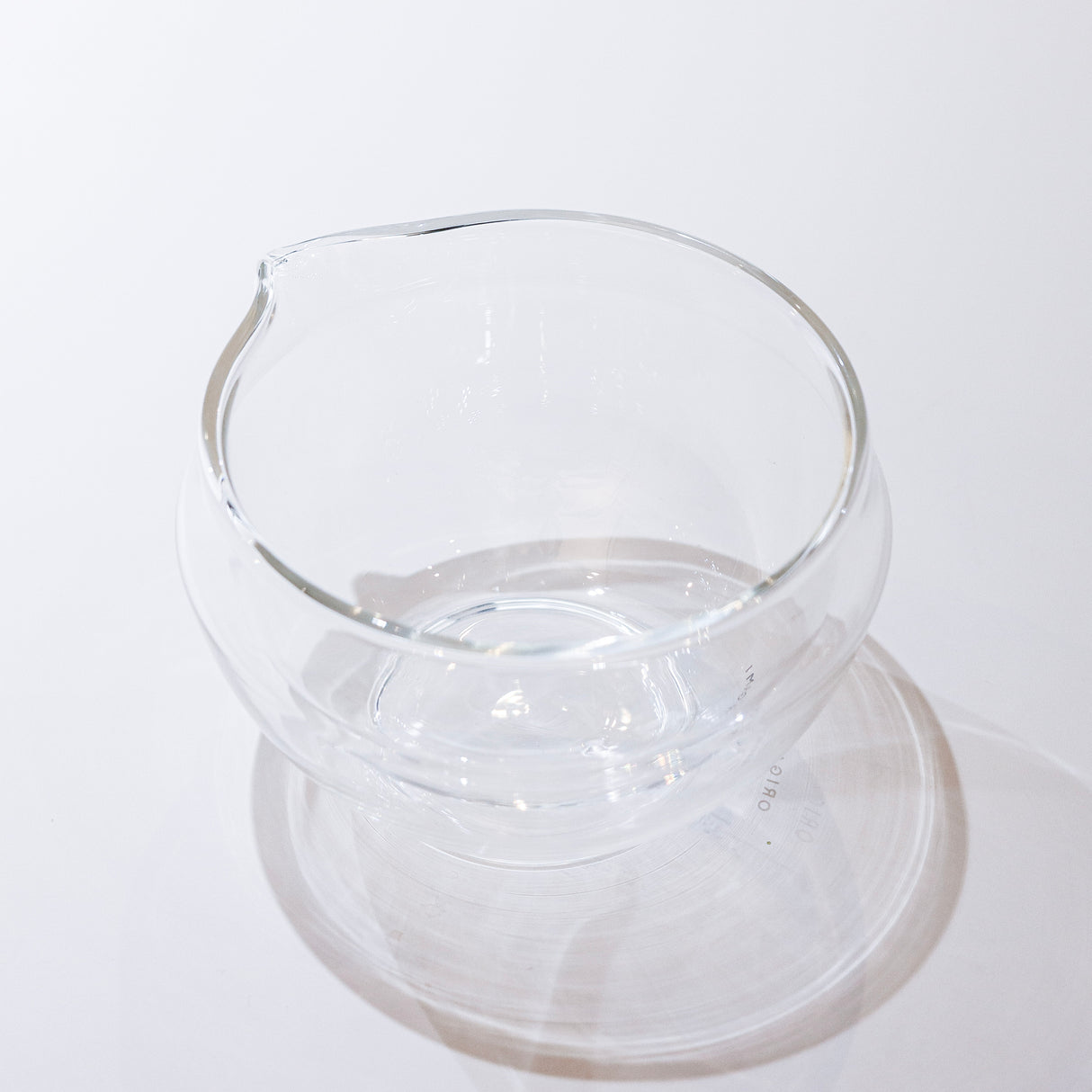 glass matcha bowl