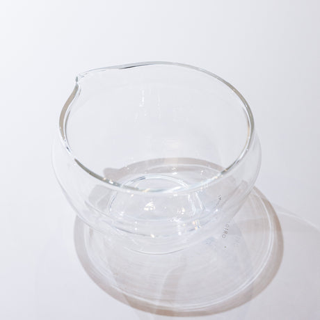 glass matcha bowl