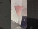 Sun rouge green tea turns pink with lemon juice added