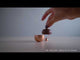 KUON - マドカシリーズ - ドングリン ミニシンギングベルボウル - シルバーカラー