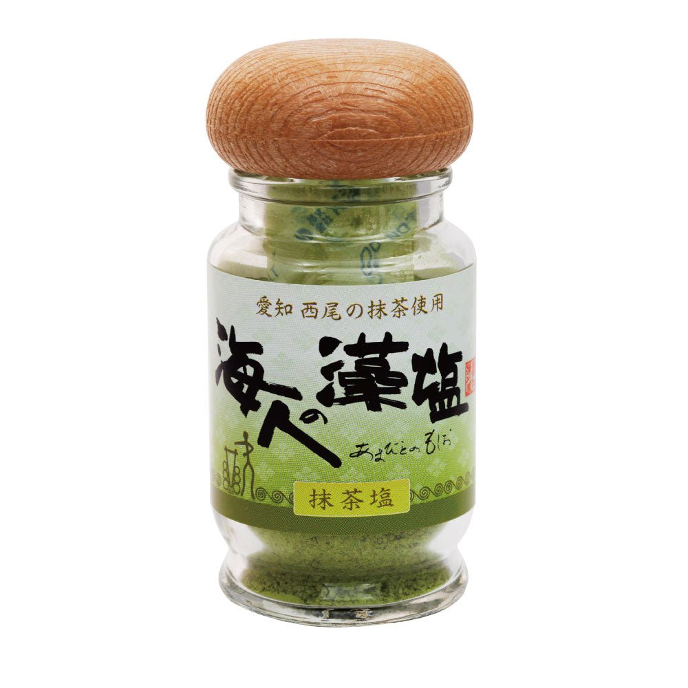 Amabito no Moshio Gourmet Matcha Seaweed Salt by Kamagari Bussan - yumenet.live