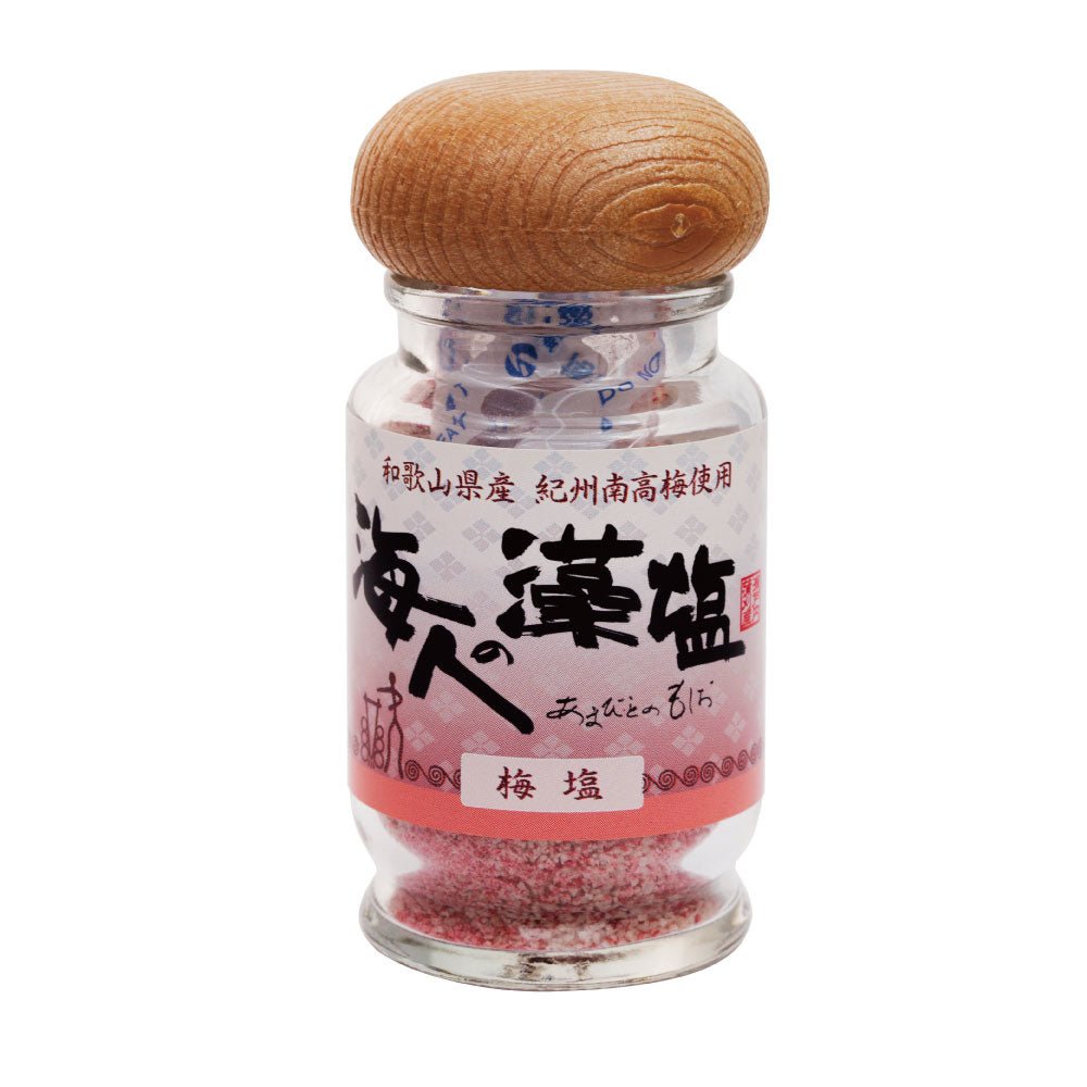 Amabito no Moshio Gourmet Ume Plum Seaweed Salt by Kamagari Bussan - yumenet.live